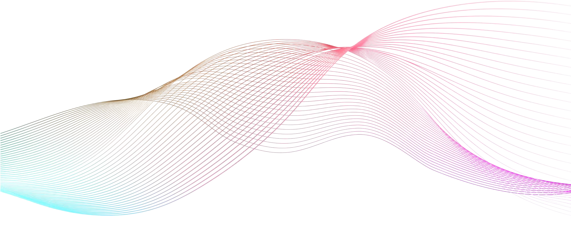 Abstract blue wave background